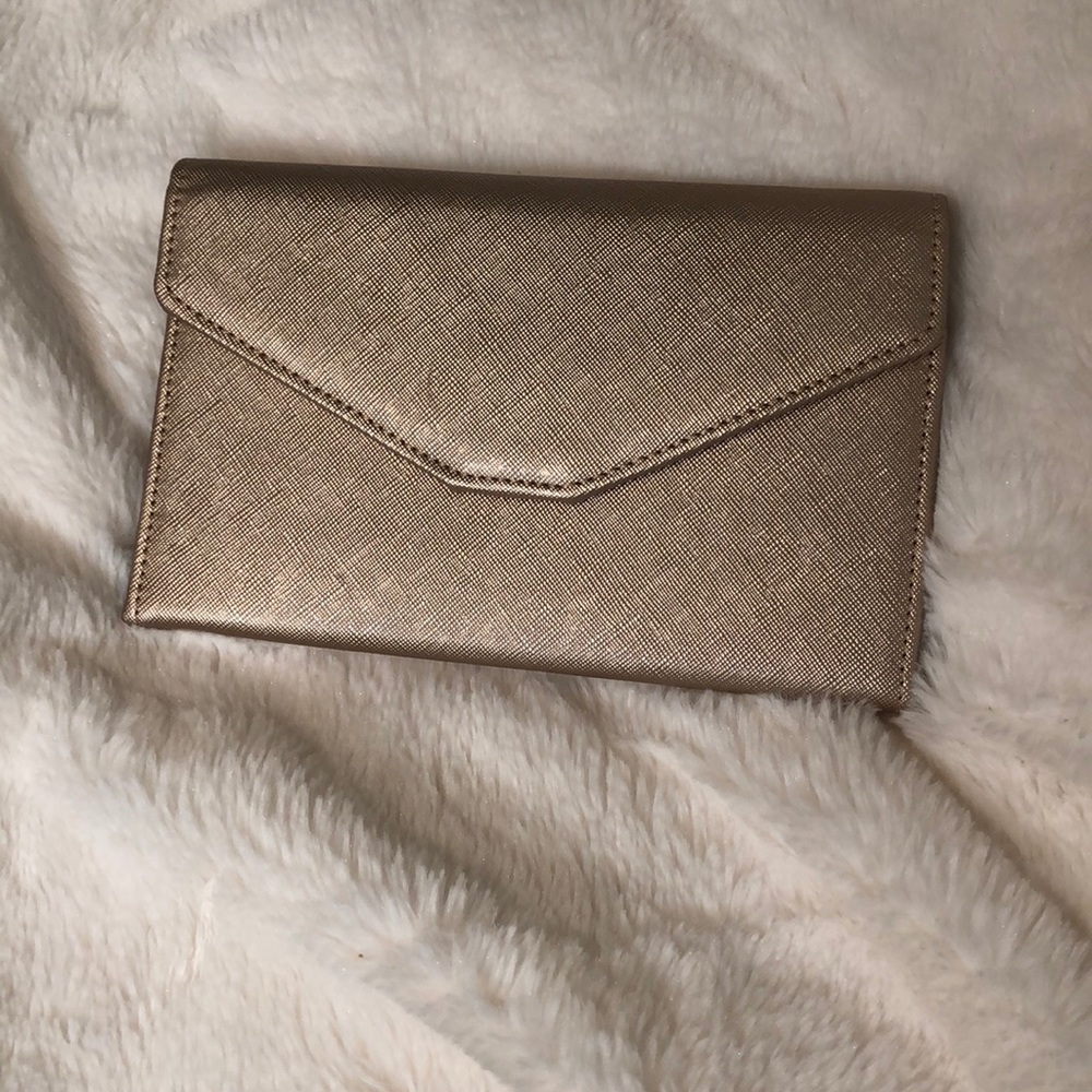 Rose Gold Travel Wallet